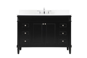 Plumbing Bath Chests/Vanities by Elegant Lighting ( 173 | VF31848BK-BS Bennett ) 