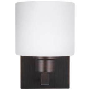 Sconces Single Glass by Generation Lighting ( 1 | 4128801EN3-710 Canfield ) 