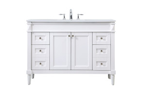 Plumbing Bath Chests/Vanities by Elegant Lighting ( 173 | VF31848WH Bennett ) 