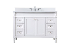 Plumbing Bath Chests/Vanities by Elegant Lighting ( 173 | VF31848WH-BS Bennett ) 