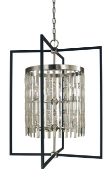 Foyer/Hall Lanterns Open Frame by Framburg ( 8 | 5338 BN/MBLACK Hannah ) 