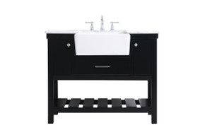 Plumbing Bath Chests/Vanities by Elegant Lighting ( 173 | VF60142BK Clement ) 
