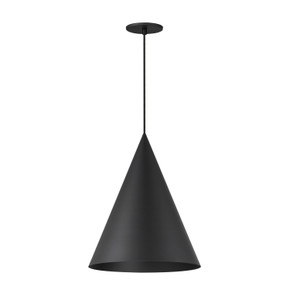 Pendants Metal Shade by ET2 ( 86 | E34501-BK Pitch ) 