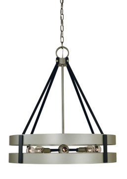 Pendants Open Frame by Framburg ( 8 | 5386 SP/MBLACK Orion ) 