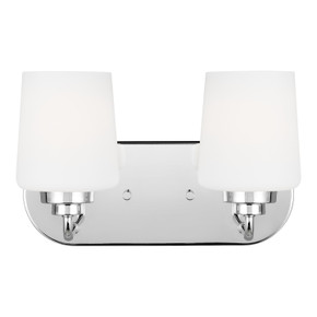 Bathroom Fixtures Two Lights by Generation Lighting ( 1 | 4402802-05 Windom ) 