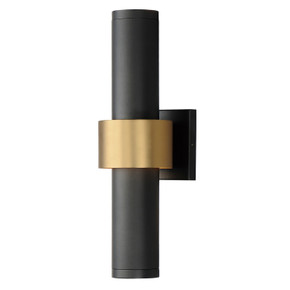 Exterior Sconces by ET2 ( 86 | E34756-BKGLD Reveal Outdoor ) 