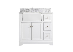 Plumbing Bath Chests/Vanities by Elegant Lighting ( 173 | VF60236WH-BS Franklin ) 