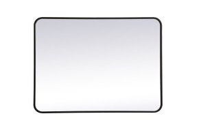 Mirrors Rectangle/Square by Elegant Lighting ( 173 | MR802736BK Evermore ) 