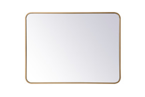 Mirrors Rectangle/Square by Elegant Lighting ( 173 | MR802736BR Evermore ) 