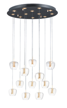 Large Chandeliers Glass Shade by ET2 ( 86 | E24167-18BKGLD Newton ) 