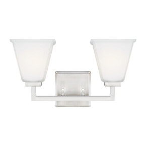Bathroom Fixtures Two Lights by Generation Lighting ( 1 | 4413702EN3-962 Ellis Harper ) 