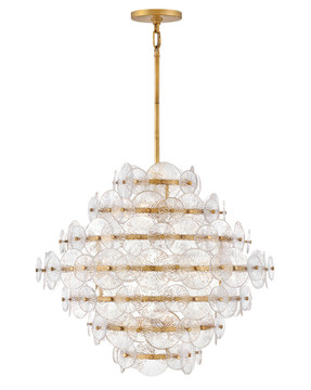 Mid. Chandeliers Glass Down by Fredrick Ramond ( 138 | FR30128DA Rene ) 