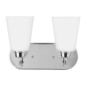 Bathroom Fixtures Two Lights by Generation Lighting ( 1 | 4415202-05 Kerrville ) 