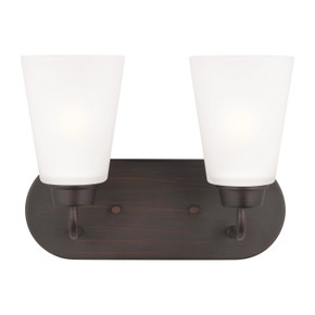 Bathroom Fixtures Two Lights by Generation Lighting ( 1 | 4415202-710 Kerrville ) 