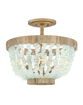 Semi-Flush Mts. Bowl Style by Fredrick Ramond ( 138 | FR30203BNG-BG Dune ) 