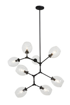 Mid. Chandeliers Glass Down by George Kovacs ( 42 | P1365-66A Nexpo ) 