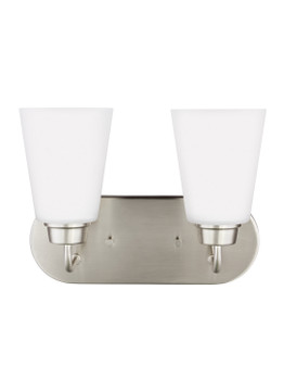Bathroom Fixtures Two Lights by Generation Lighting ( 1 | 4415202EN3-962 Kerrville ) 