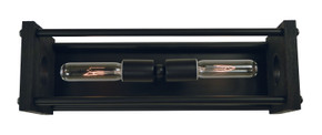 Sconces Double Candle by Framburg ( 8 | 5532 MBLACK Industria ) 