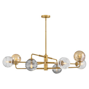 Large Chandeliers Glass Shade by Fredrick Ramond ( 138 | FR30508HBR Oberon ) 