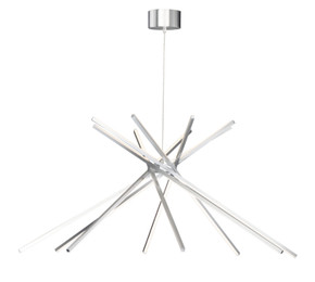 Large Chandeliers Geometric/Linear by ET2 ( 86 | E41446-SA Alumilux Aster ) 