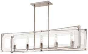 Linear/Island Open Frame by George Kovacs ( 42 | P1405-613 Crystal Clear ) 
