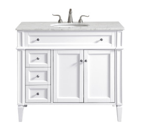 Plumbing Bath Chests/Vanities by Elegant Lighting ( 173 | VF12540WH Park Avenue ) 