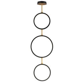 Pendants Ring/Halo by ET2 ( 86 | E24321-BKGLD Hoopla ) 