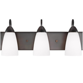 Bathroom Fixtures Three Lights by Generation Lighting ( 1 | 4420203-710 Seville ) 