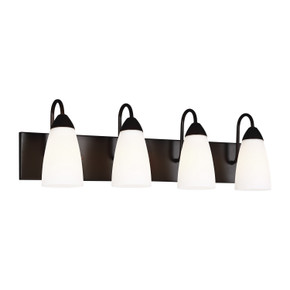 Bathroom Fixtures Four Lights by Generation Lighting ( 1 | 4420204-710 Seville ) 