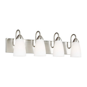Bathroom Fixtures Four Lights by Generation Lighting ( 1 | 4420204-962 Seville ) 