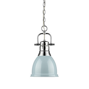 Mini Pendants Metal Shade by Golden ( 62 | 3602-S CH-SF Duncan ) 