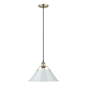 Pendants Glass Down by Golden ( 62 | 3306-L AB-DB Orwell ) 