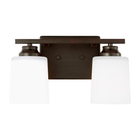 Bathroom Fixtures Two Lights by Generation Lighting ( 1 | 4420902EN3-710 Vinton ) 
