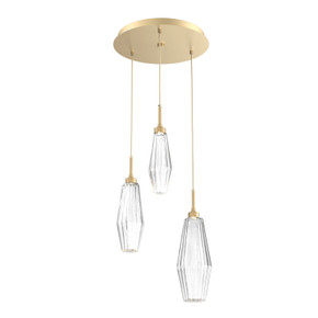 Mini Pendants 3 Light Cluster by Hammerton Studio ( 404 | CHB0049-03-GB-RC-C01-L3 Aalto ) 