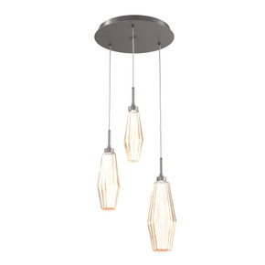 Mini Pendants 3 Light Cluster by Hammerton Studio ( 404 | CHB0049-03-GP-RA-C01-L1 Aalto ) 