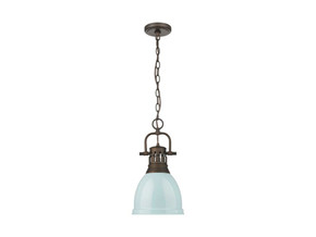 Mini Pendants Metal Shade by Golden ( 62 | 3602-S RBZ-SF Duncan ) 