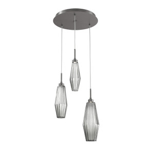Mini Pendants 3 Light Cluster by Hammerton Studio ( 404 | CHB0049-03-GP-RS-C01-L1 Aalto ) 