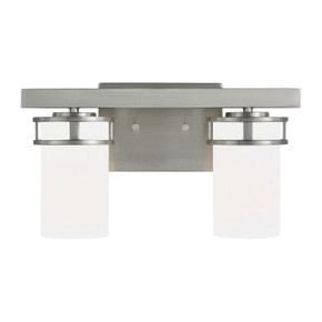 Bathroom Fixtures Two Lights by Generation Lighting ( 1 | 4421602-962 Robie ) 