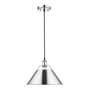 Pendants Metal Shade by Golden ( 62 | 3306-L CH-CH Orwell ) 