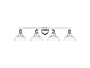 Bathroom Fixtures Four Lights by Golden ( 62 | 0305-BA4 CH-CLR Carver ) 