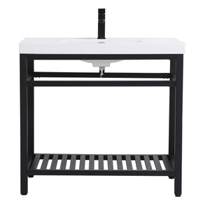 Plumbing Bath Chests/Vanities by Elegant Lighting ( 173 | VF14036BK Raya ) 