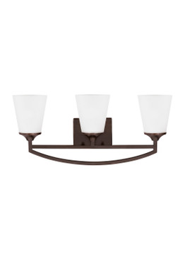 Bathroom Fixtures Three Lights by Generation Lighting ( 1 | 4424503EN3-710 Hanford ) 
