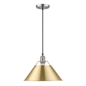 Pendants Metal Shade by Golden ( 62 | 3306-L PW-BCB Orwell ) 