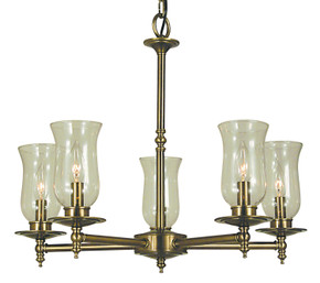 Mid. Chandeliers Glass Up by Framburg ( 8 | 2505 AB Sheraton ) 
