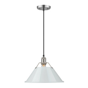 Pendants Metal Shade by Golden ( 62 | 3306-L PW-DB Orwell ) 