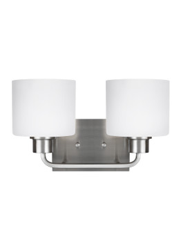 Bathroom Fixtures Two Lights by Generation Lighting ( 1 | 4428802-962 Canfield ) 