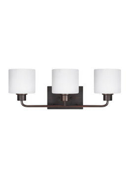 Bathroom Fixtures Three Lights by Generation Lighting ( 1 | 4428803-710 Canfield ) 