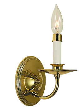 Sconces Single Candle by Framburg ( 8 | 2521 PB Jamestown ) 