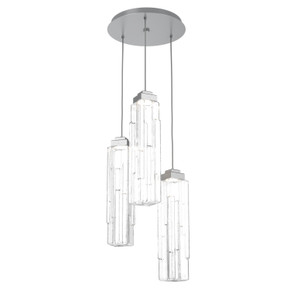 Mini Pendants 3 Light Cluster by Hammerton Studio ( 404 | CHB0056-03-CS-LC-C01-L3 Ledgestone ) 