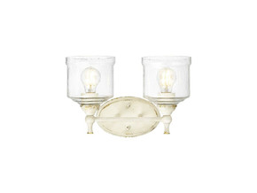 Bathroom Fixtures Two Lights by Golden ( 62 | 0806-BA2 AI-HWG Keating ) 